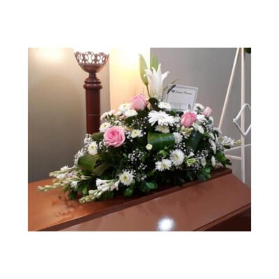 Almofada Funeraria Primavera con Rosas Pastel