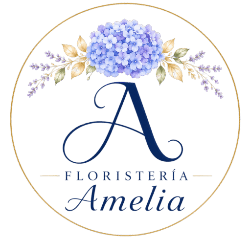 Logotipo oficial de Floristería Amelia en El Salvador